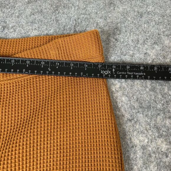 Aerie Pants Women’s XL High Waisted Waffle Knit Pull On Flare Loungewear Relaxed - Picture 5 of 10